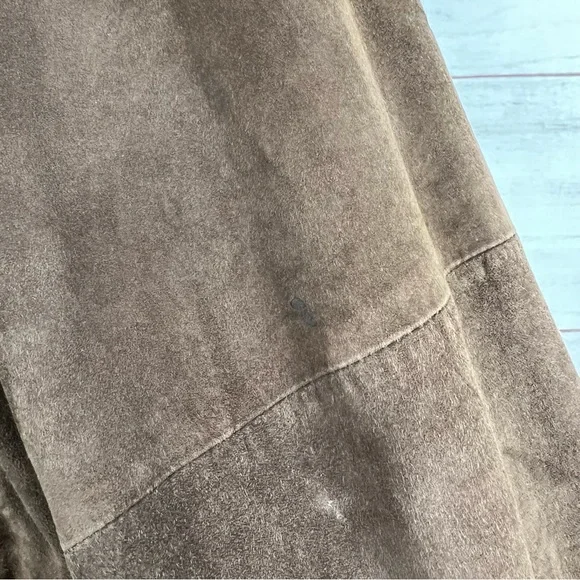Peter Millar Leather Plaid Lined Bomber Jacket